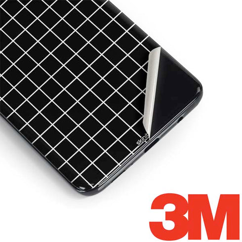 Black Grid Galaxy S9 Skin